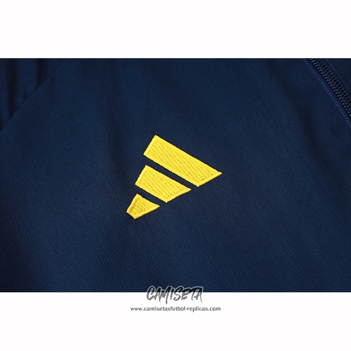 Chandal de Chaqueta del Boca Juniors 2025-2026 Nino Azul